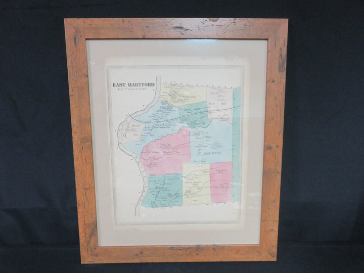 1869 East Hartford County Platt Map