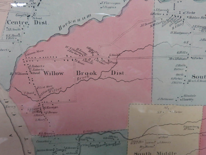 1869 East Hartford County Platt Map