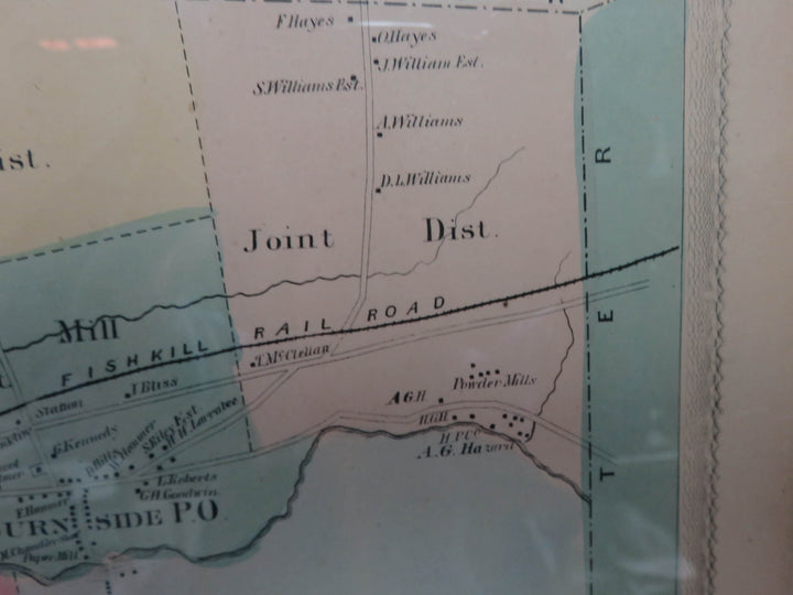 1869 East Hartford County Platt Map