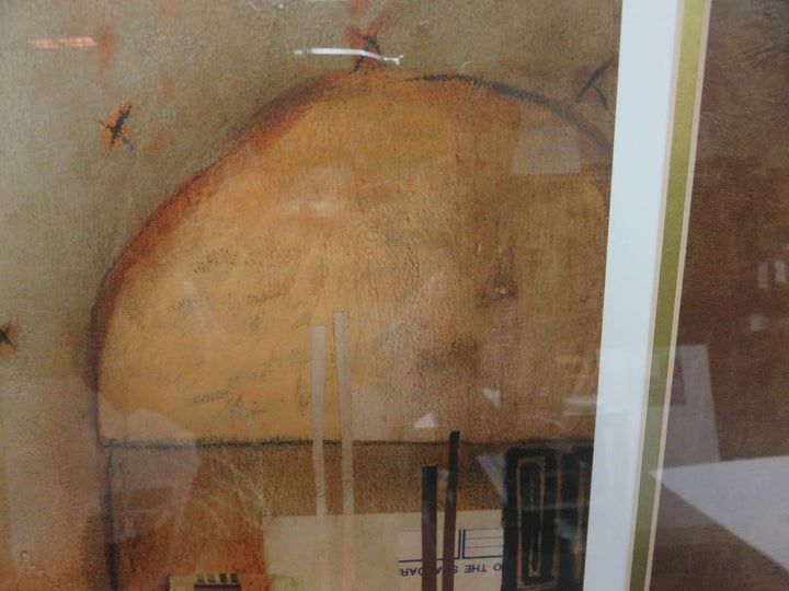 Giclee, Abstract Miixed Media Collage