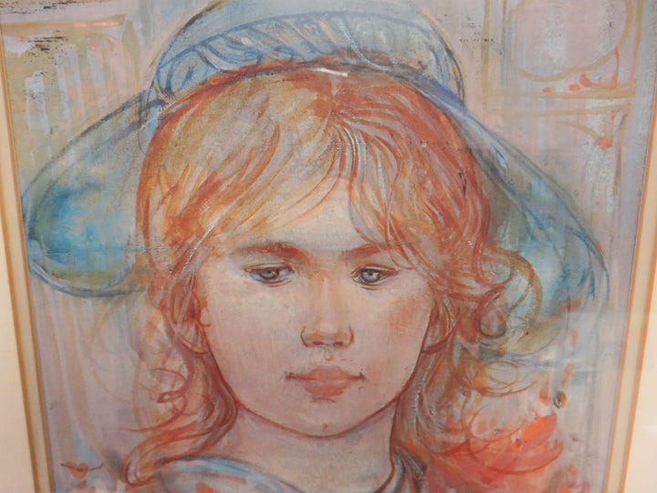 Edna Hibel Print