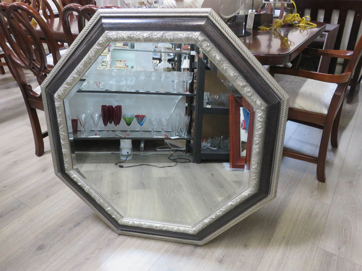 Octagonal Beveled Mirror