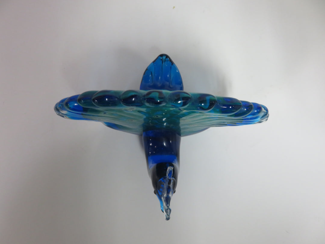 Peacock Glass Figurine