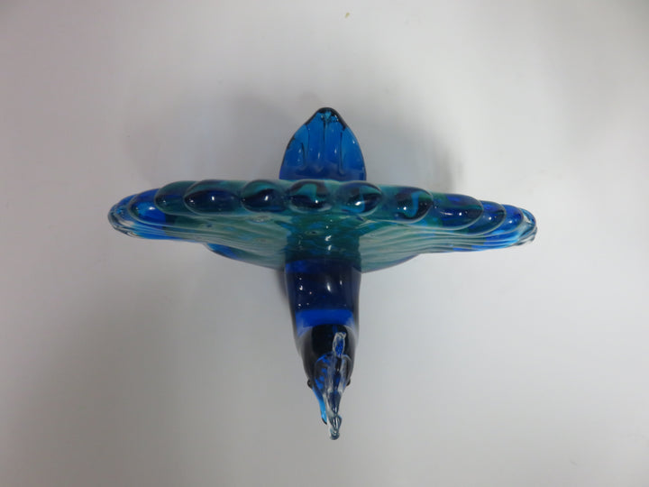 Peacock Glass Figurine