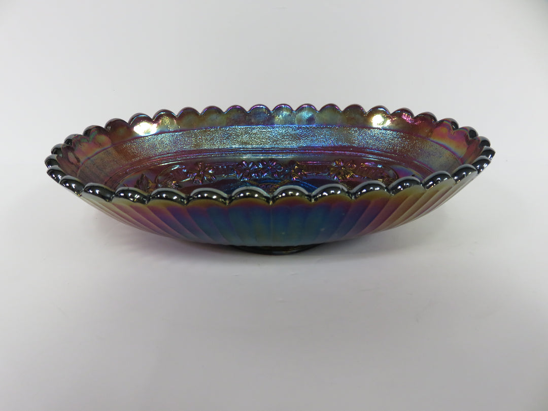 Carnival Glass Iridescent Bowl