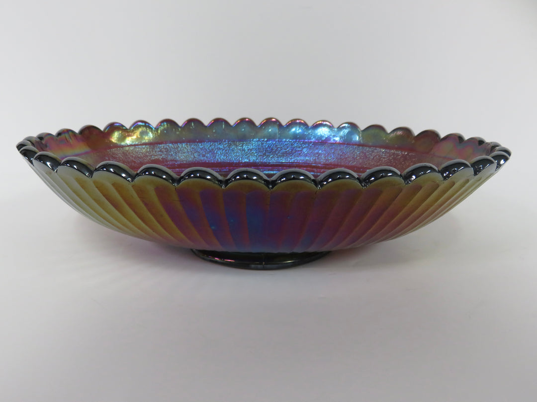 Carnival Glass Iridescent Bowl