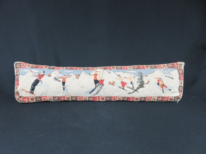 Bolster Winter Scene Pillow