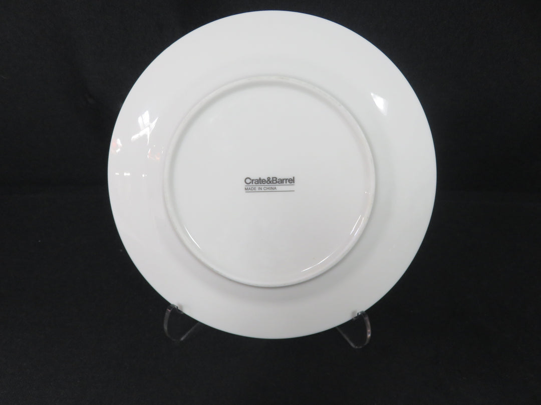 Crate & Barrel Salad/Dessert Plates