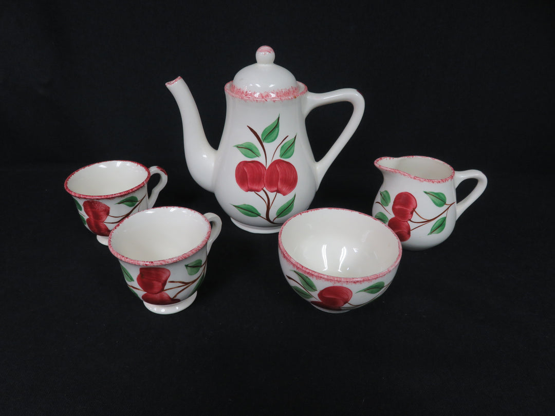 Blue Ridge Southern Pottery Child's Tea Set
