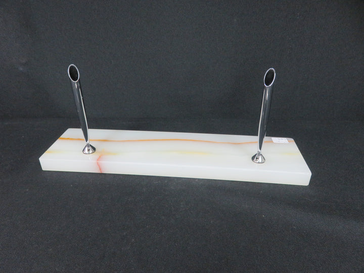 Vintage Onyx Pen Holder