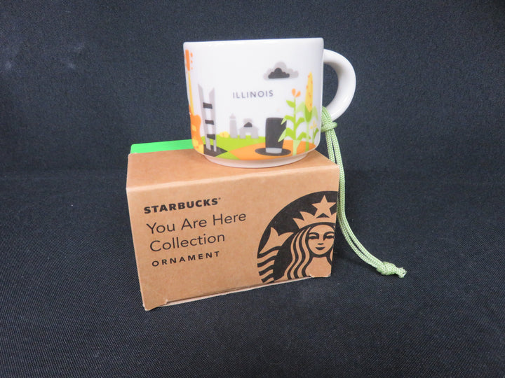 Starbucks "You Are Here Illinois" Ornament