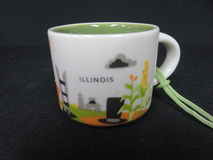 Starbucks "You Are Here Illinois" Ornament