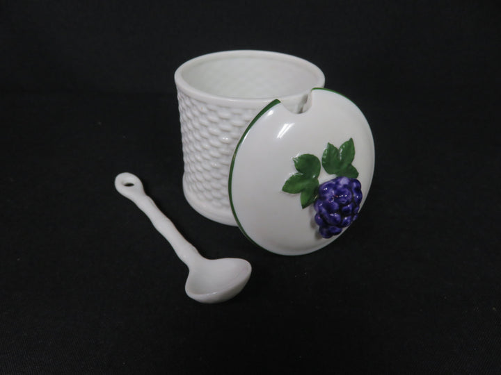 Porcelain Jam Jar