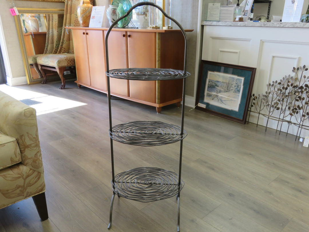 3-Tier Metal Wire Stand