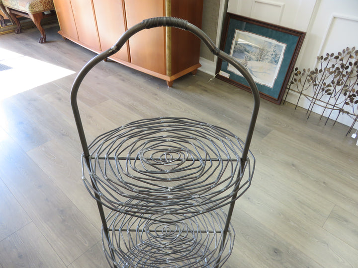 3-Tier Metal Wire Stand
