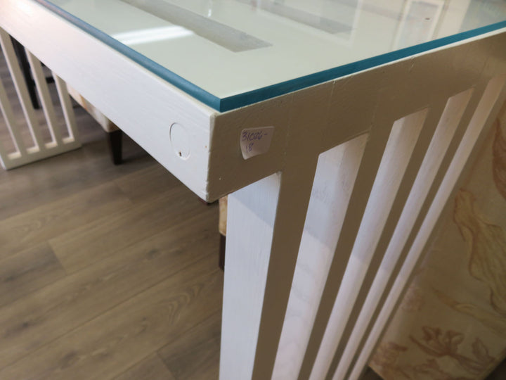 Painted Wood Console Table