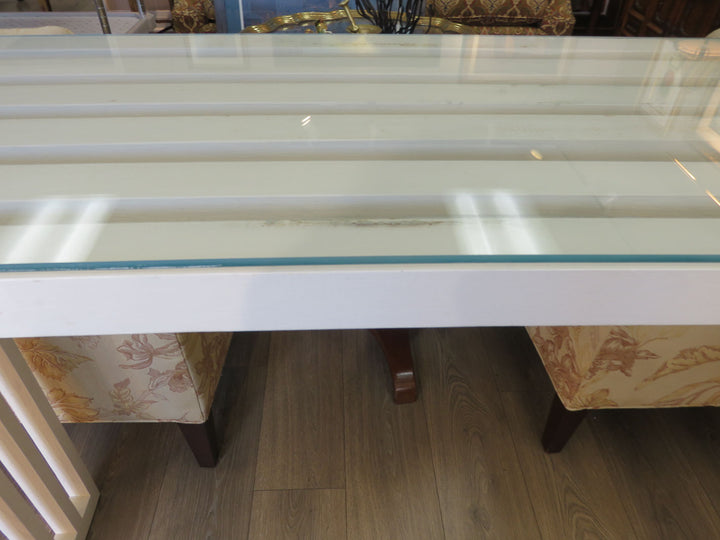 Painted Wood Console Table