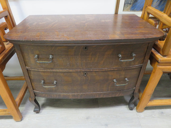 Tiger Oak Dresser