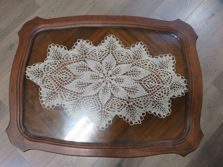 Vintage Carved Coffee Table