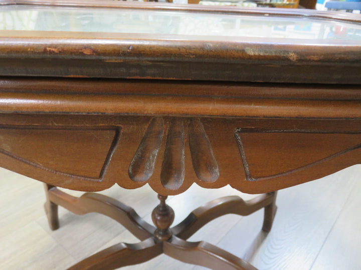 Vintage Carved Coffee Table
