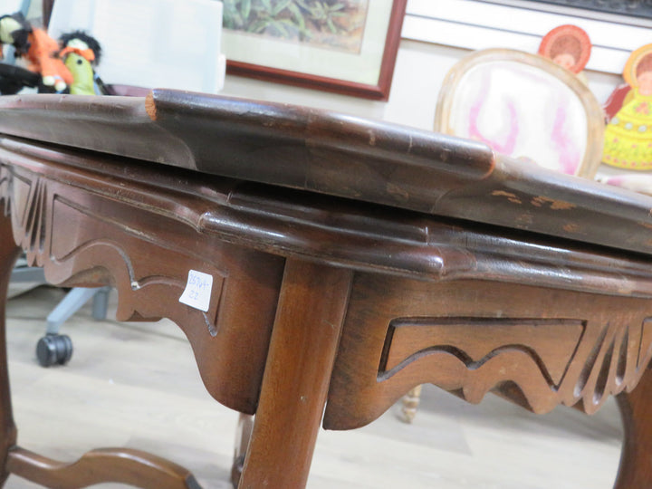 Vintage Carved Coffee Table