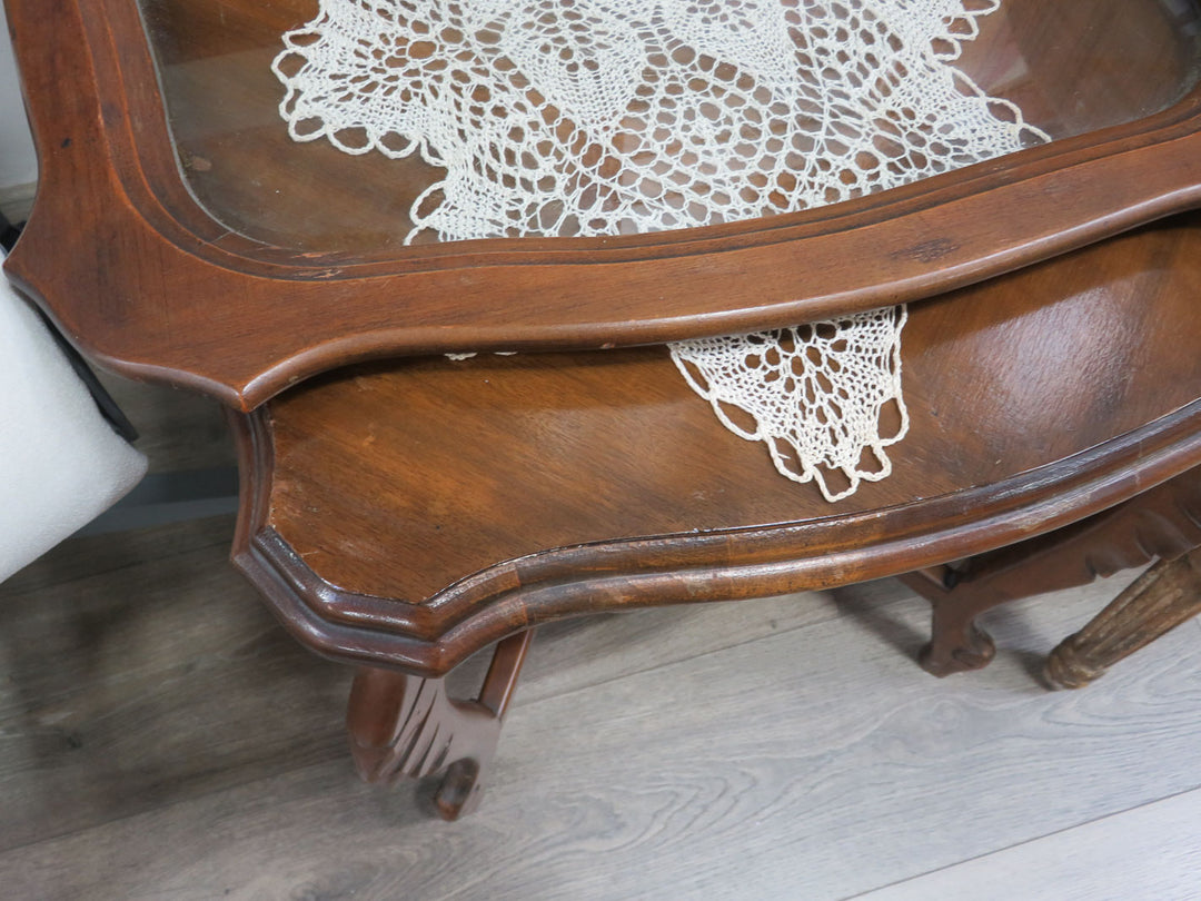 Vintage Carved Coffee Table