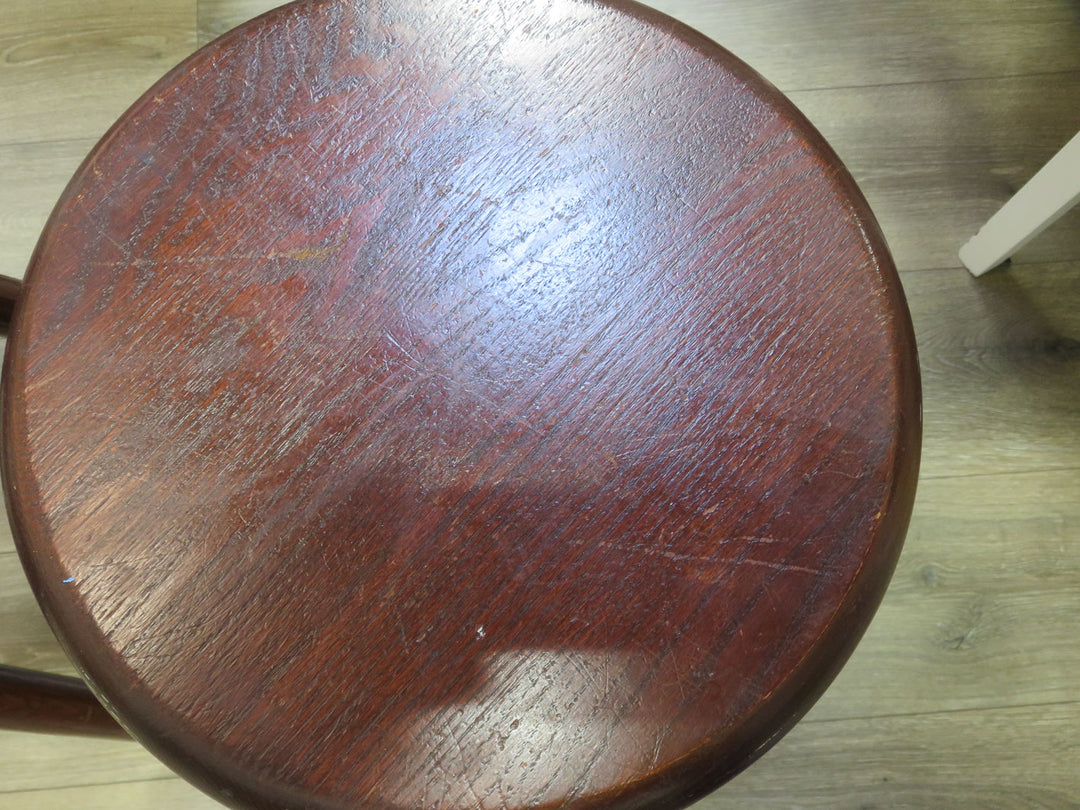 Wood Swivel Stool