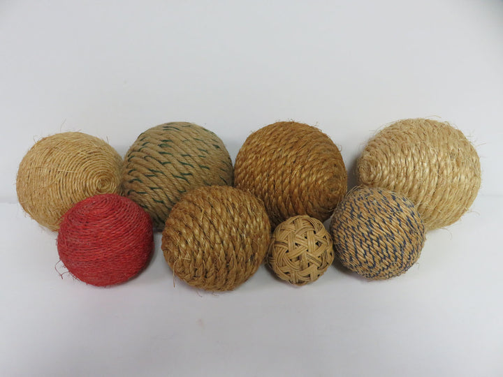Decorative Twine Spheres
