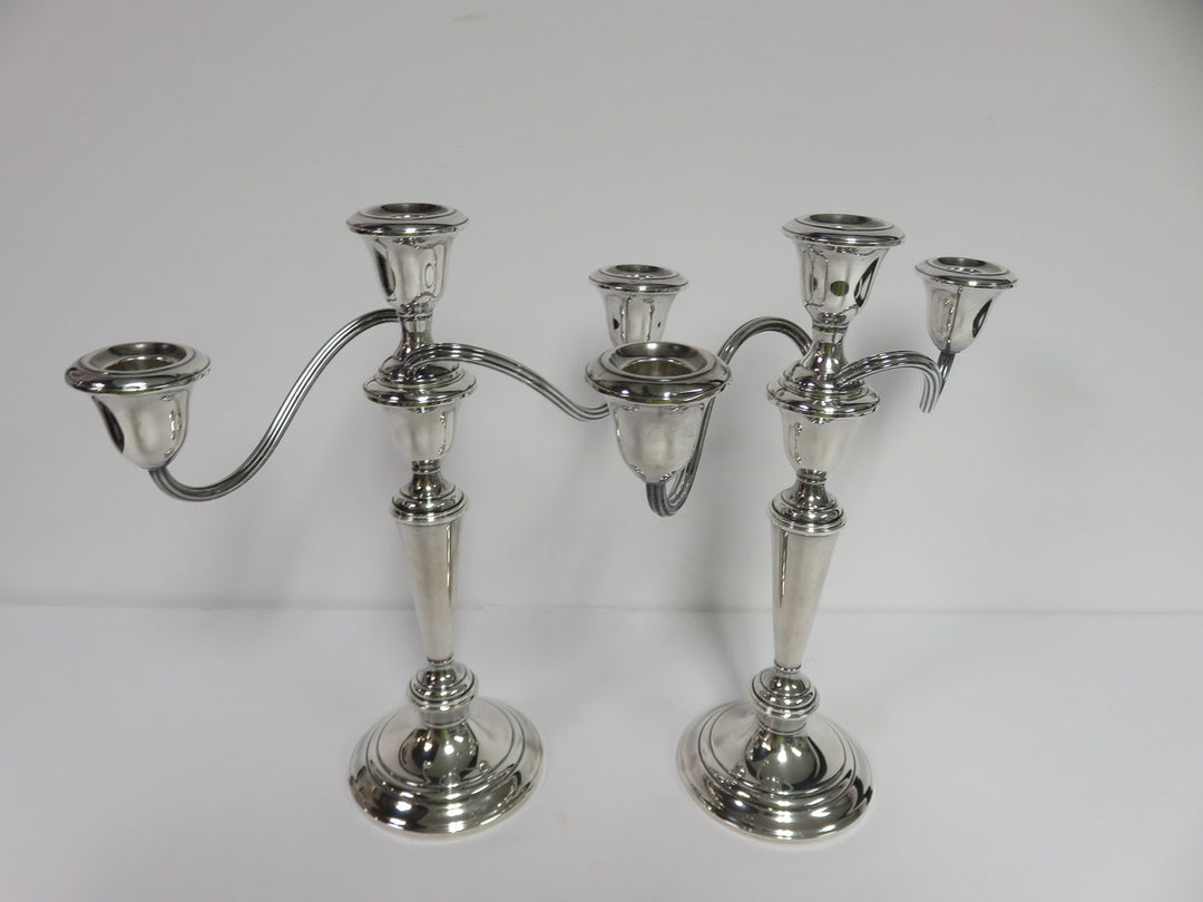 Gorham Sterling Silver Candelabras