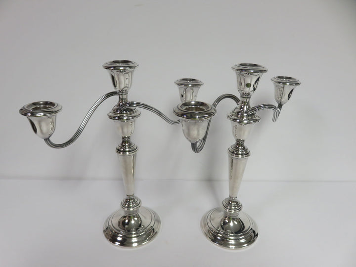 Gorham Sterling Silver Candelabras