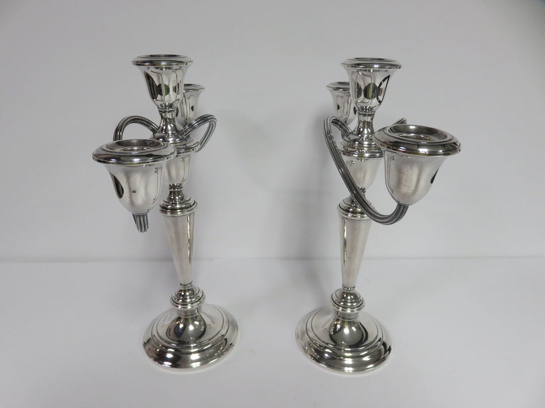 Gorham Sterling Silver Candelabras