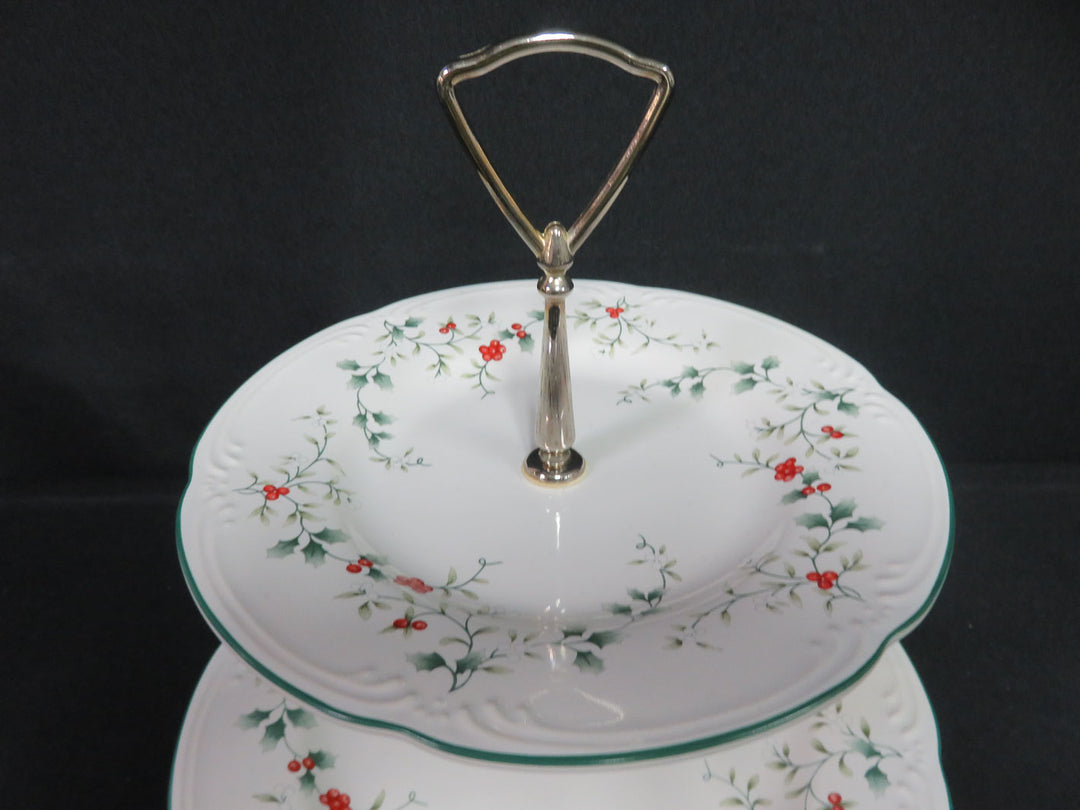 Pfaltzgraff Christmas Tiered Server