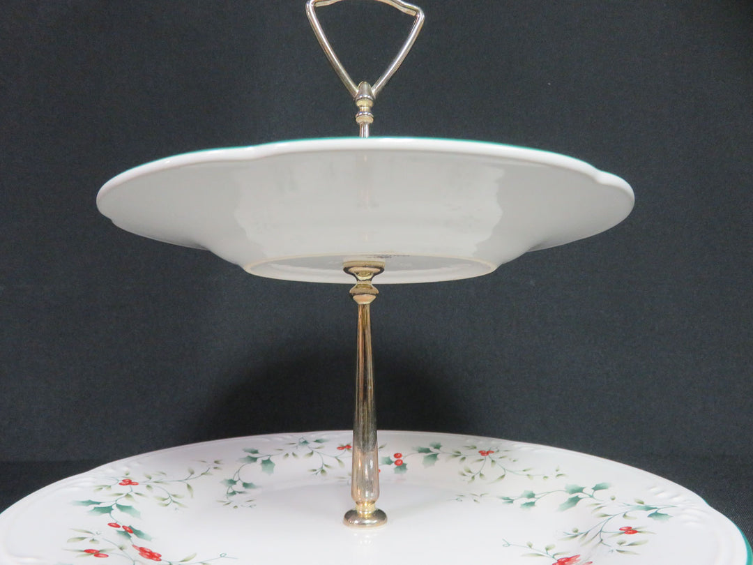 Pfaltzgraff Christmas Tiered Server