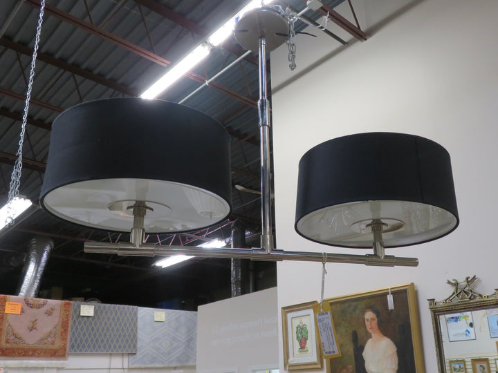 Contemporary Two-Light Linear Pendant