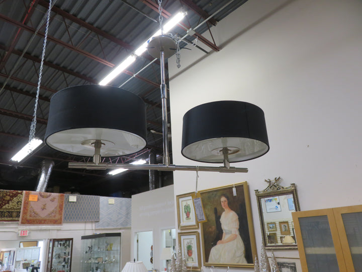 Contemporary Two-Light Linear Pendant