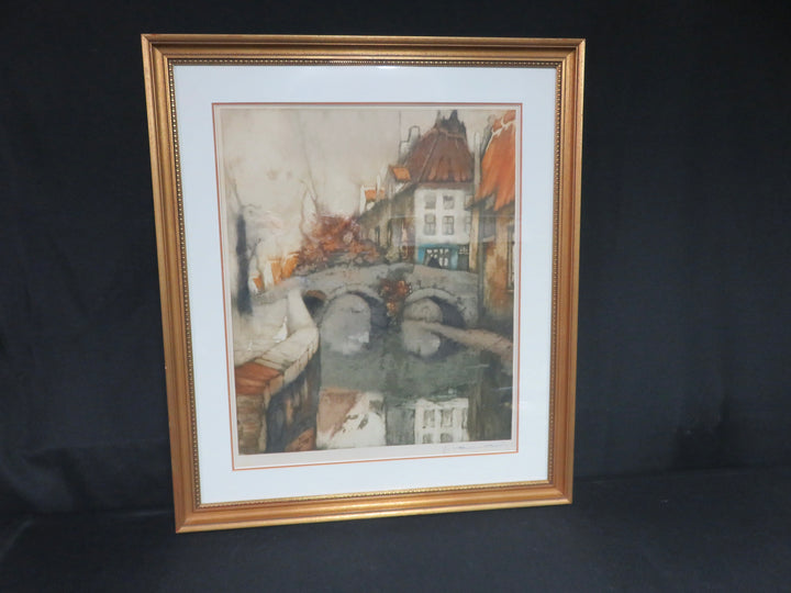 Julien Van Santen Lithograph