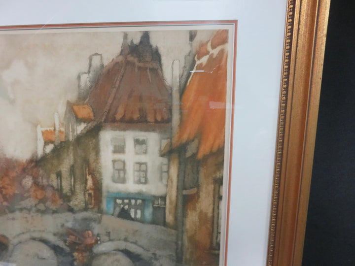 Julien Van Santen Lithograph