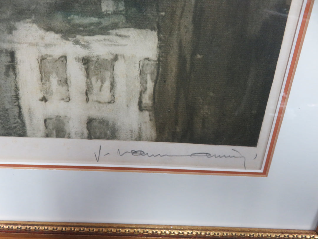 Julien Van Santen Lithograph