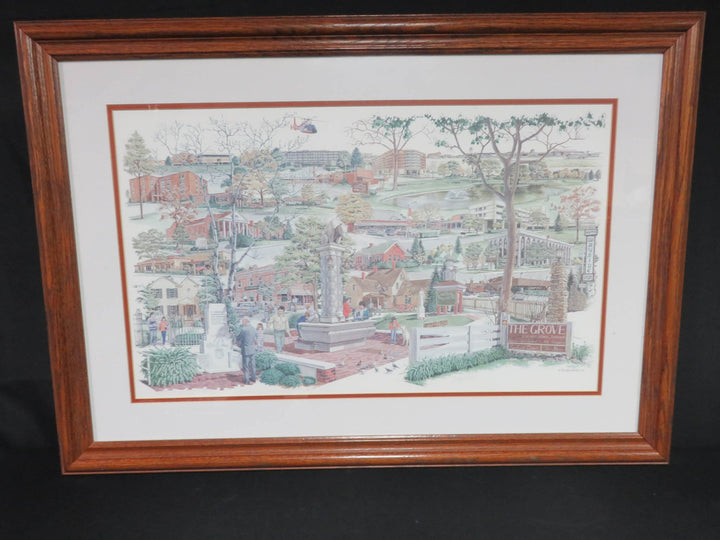 Glenview Landmarks Print