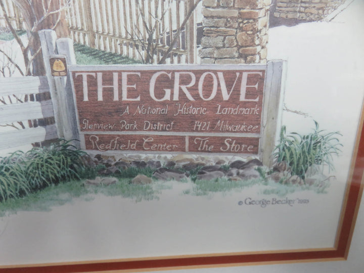 Glenview Landmarks Print