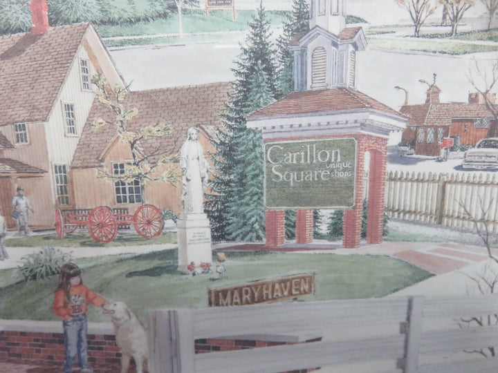 Glenview Landmarks Print