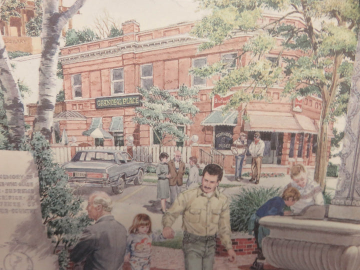 Glenview Landmarks Print