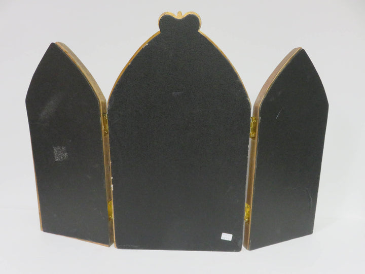 Triptych Cathedral-Style Mirror