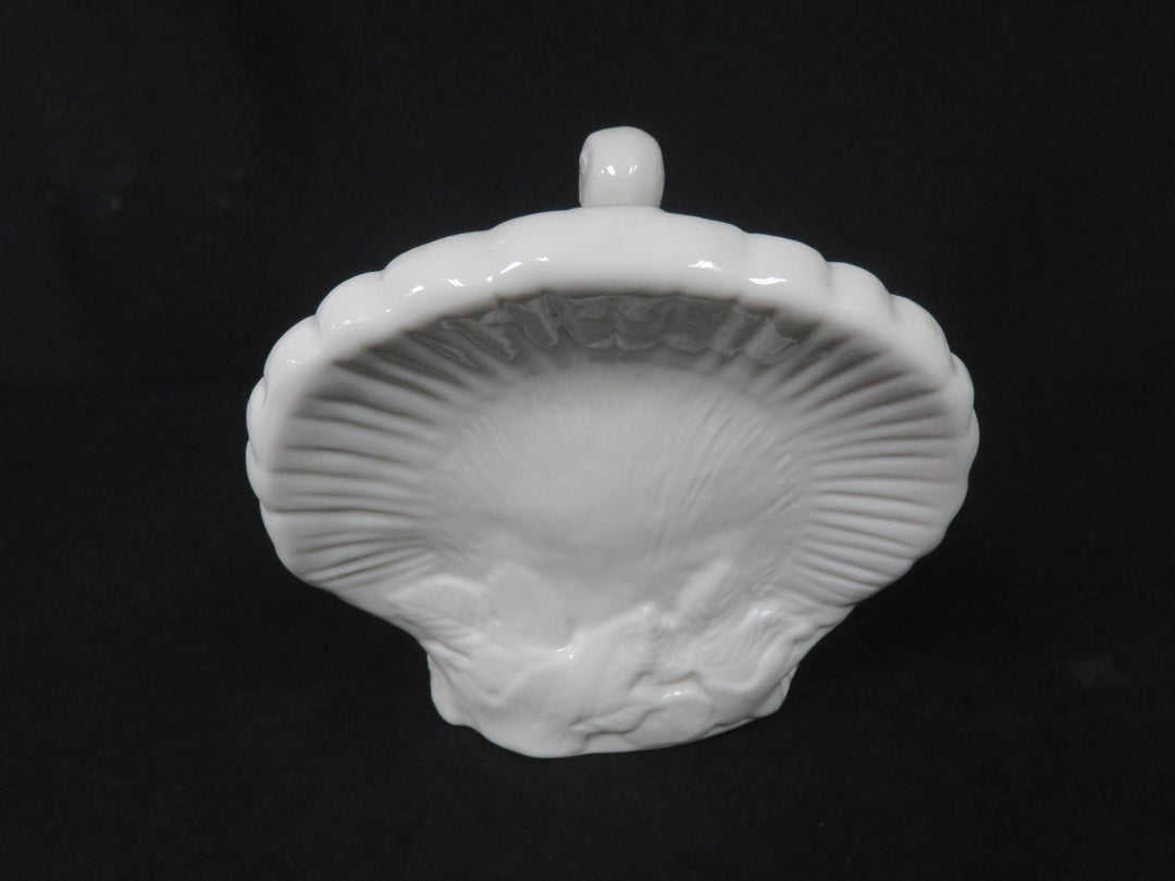 Belleek Turkey Vessel