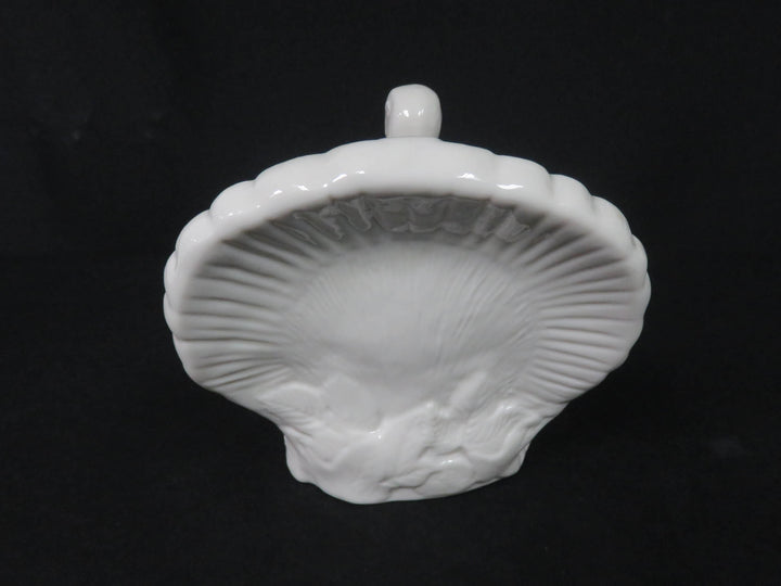 Belleek Turkey Vessel