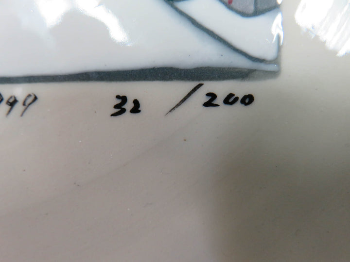 Holmquist Pottery Christmas Plate