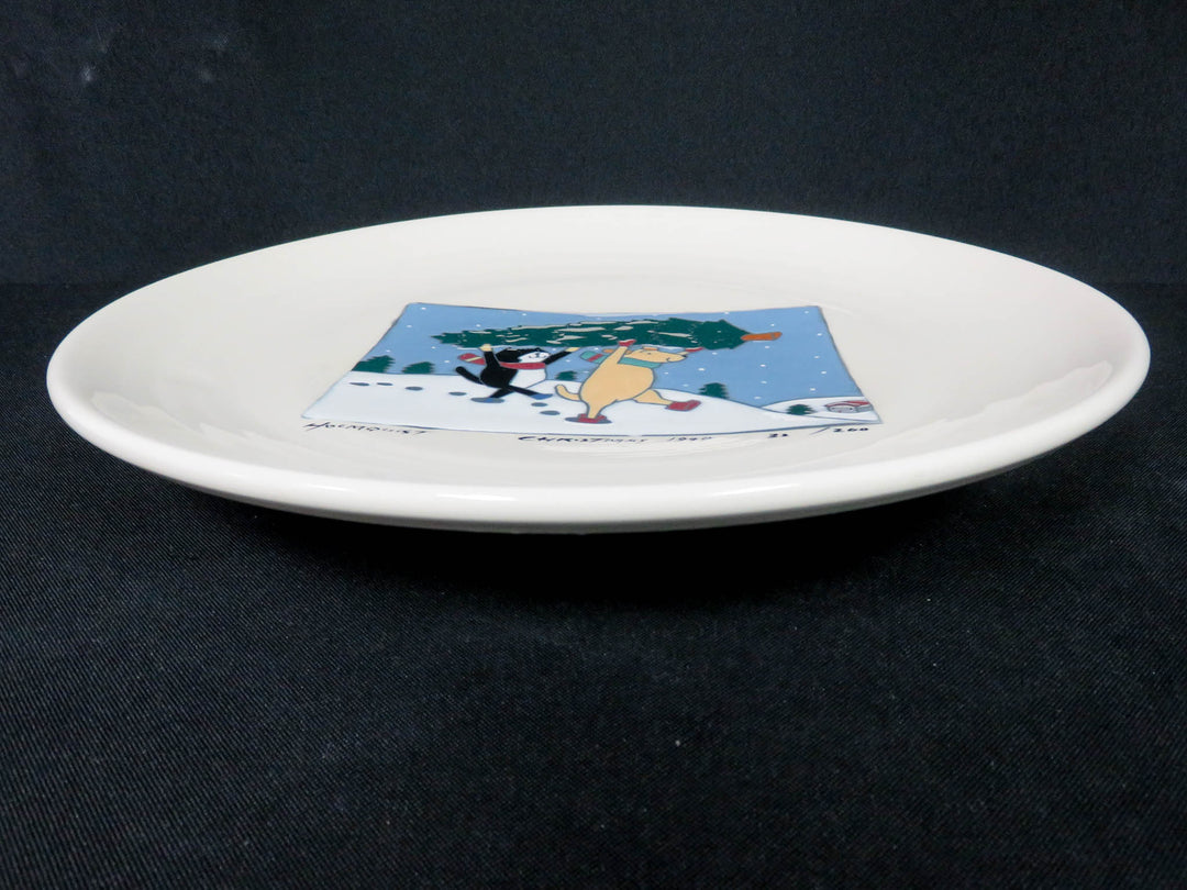 Holmquist Pottery Christmas Plate
