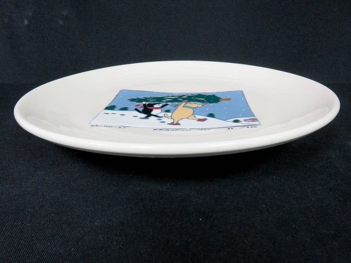 Holmquist Pottery Christmas Plate