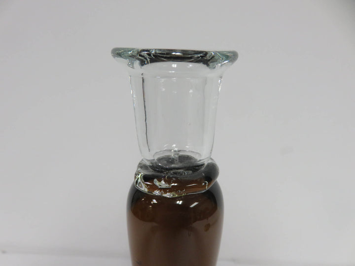 Blown Glass Candlesticks