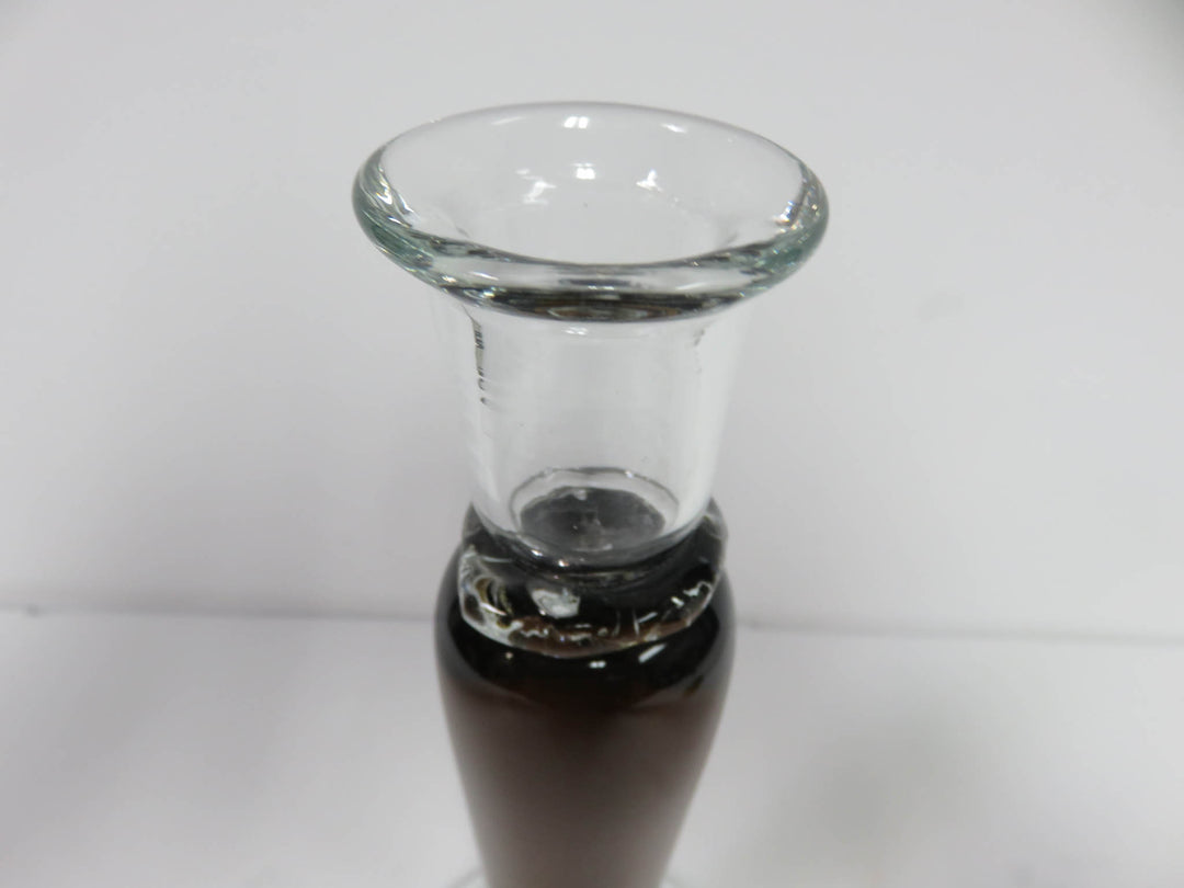Blown Glass Candlesticks